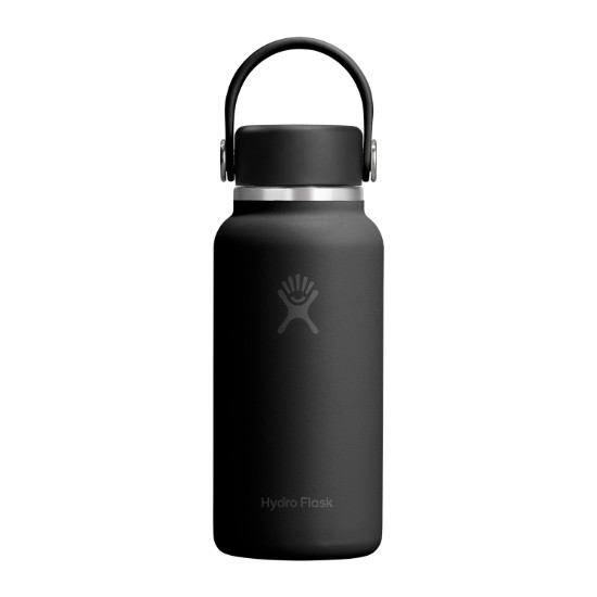 Thermal insulating bottle, stainless steel, 300ml, "Micro Hydro", Tonal Black - Hydro Flask
