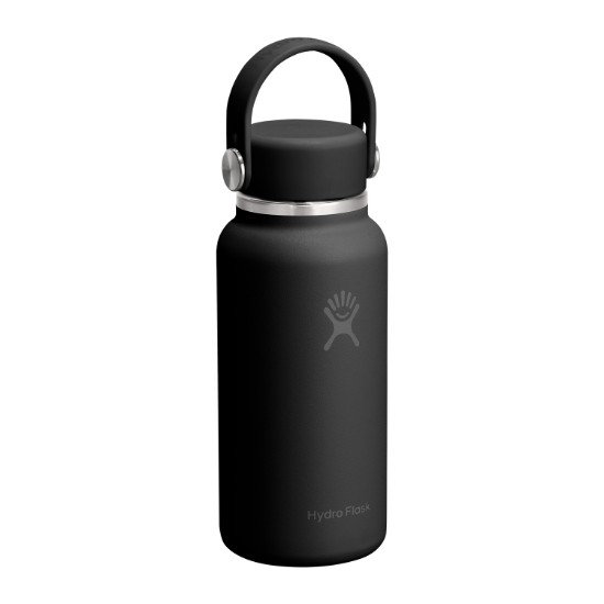 Thermal insulating bottle, stainless steel, 300ml, "Micro Hydro", Tonal Black - Hydro Flask