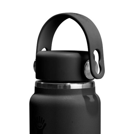 Thermal-insulating bottle, stainless steel, 400ml, "Micro Hydro", Tonal Black - Hydro Flask