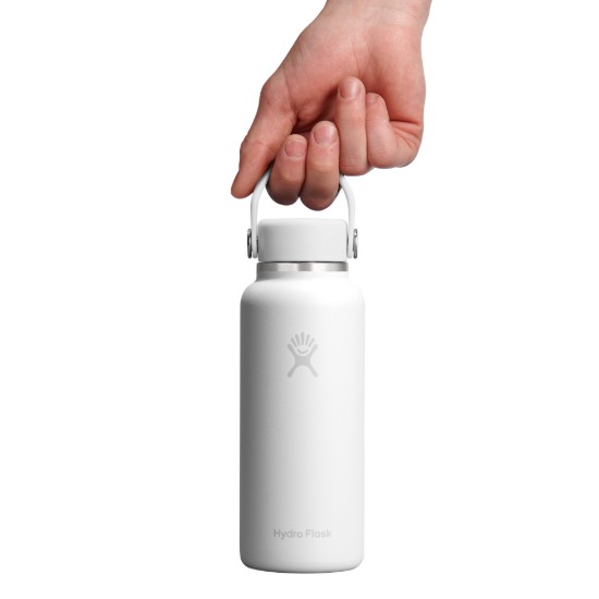 Thermal-insulating bottle, stainless steel, 400ml, "Micro Hydro", Tonal White - Hydro Flask