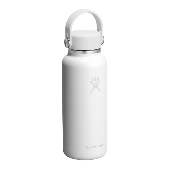 Thermal-insulating bottle, stainless steel, 400ml, "Micro Hydro", Tonal White - Hydro Flask