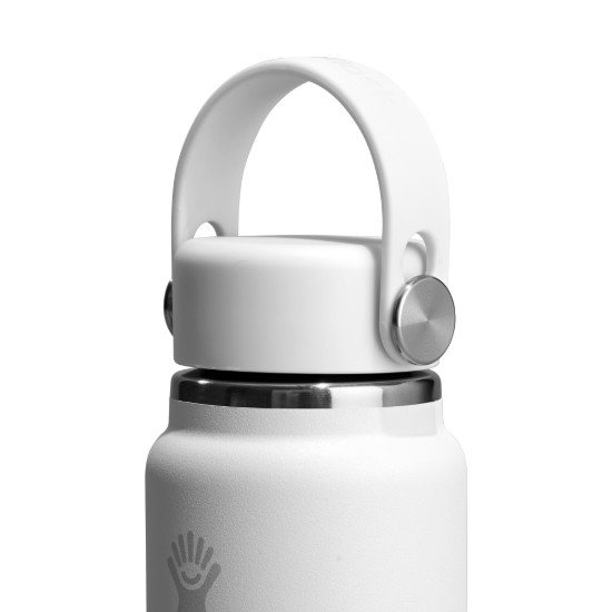 Thermal-insulating bottle, stainless steel, 400ml, "Micro Hydro", Tonal White - Hydro Flask