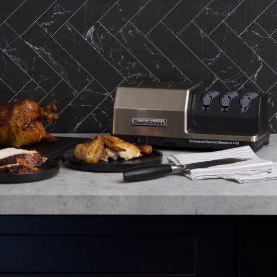 Messerschärfer EdgeSelect® Diamond Hone® Modell 2100 – Chef's Choice