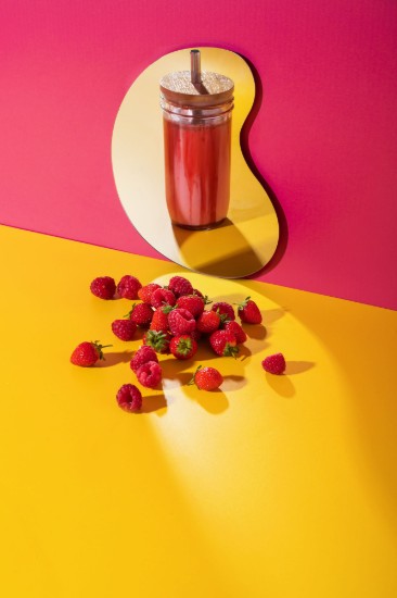 Bicchiere per bubble tea, con coperchio e cannuccia, realizzato in vetro, 650 ml – La Cafetière