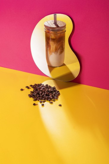 Bicchiere per bubble tea, con coperchio e cannuccia, realizzato in vetro, 650 ml – La Cafetière