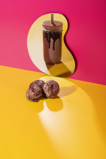Bicchiere per bubble tea, con coperchio e cannuccia, realizzato in vetro, 650 ml – La Cafetière