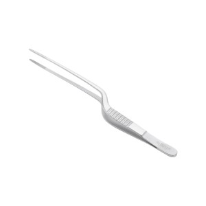 Gebogene Pinzette, 20 cm - Marke "de Buyer"