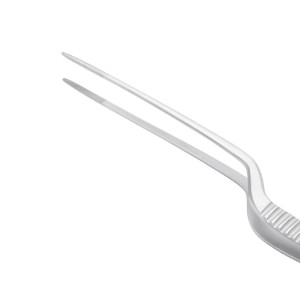 Gebogene Pinzette, 20 cm - Marke "de Buyer"