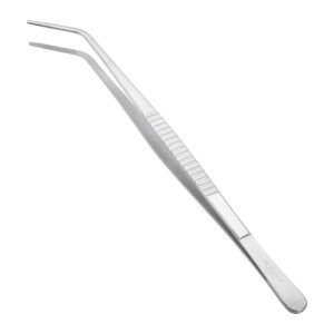 Pinzeta zahnutá, 30 cm, nerezová ocel - de Buyer