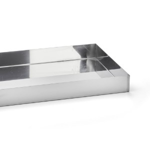Molde Genoise rectangular, acero inoxidable, 40 x 30 cm - De Buyer