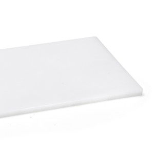 Schneidebrett, Kunststoff, 60 x 40 cm, weiß - Marke "de Buyer"