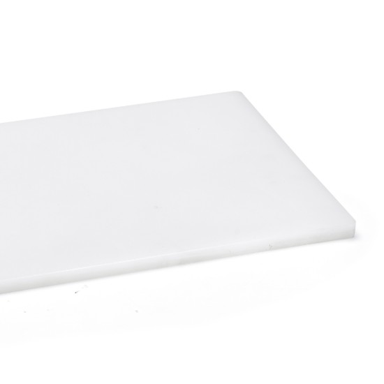 Cutting board, plastic, 60 x 40 cm, white - "de Buyer" brand