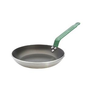 Pan friochta neamh-bata, alúmanam, 24 cm "CHOC HACCP", Glas - de Buyer