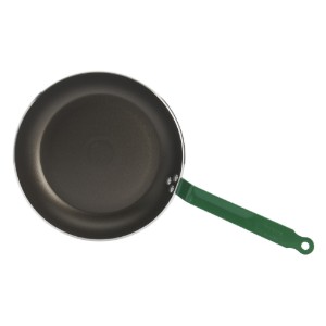 Pan friochta neamh-bata, alúmanam, 28 cm "CHOC HACCP", glas - de Buyer