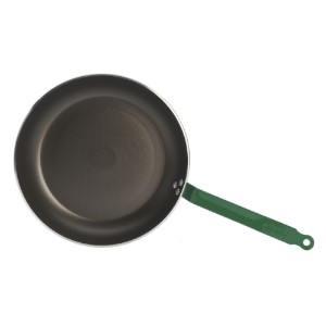 Pan friochta neamh-bata, 32 cm, "CHOC HACCP", Green - de Buyer