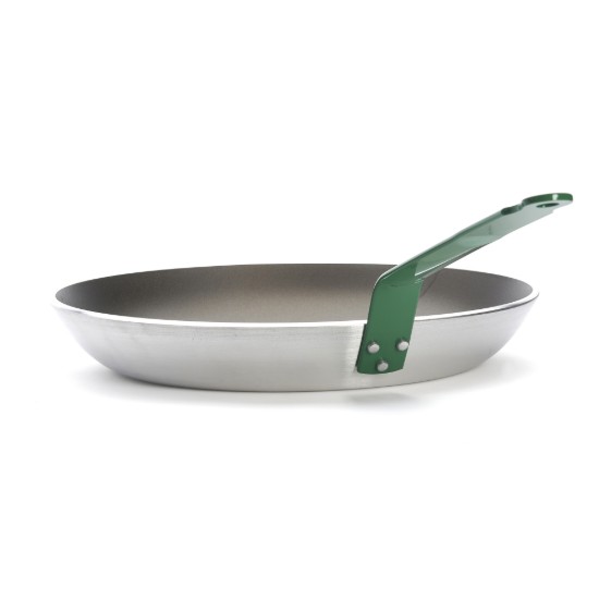 Nepiedegoša panna, 32 cm, "CHOC HACCP", Zaļa - de Buyer