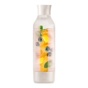 Twist'n Sparkle Virtuoso gāzēšanas pudele, 950 ml, Ivory - iSi