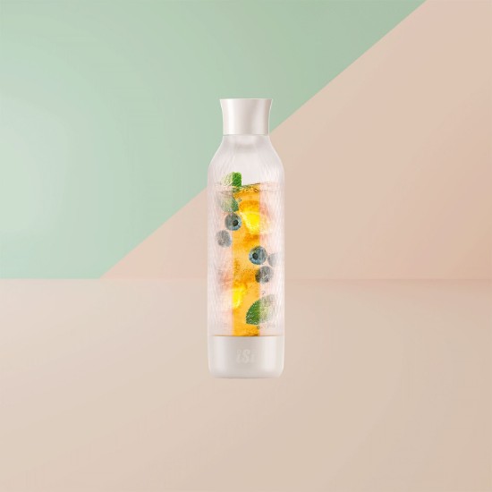 Twist'n Sparkle Virtuoso gāzēšanas pudele, 950 ml, Ivory - iSi