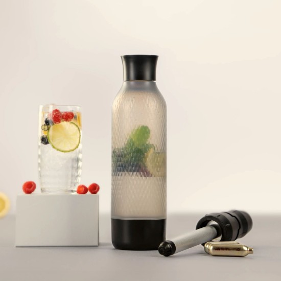 Tvist'n Sparkle Virtuozna boca za karbonizaciju, 950 ml, Onyx - iSi