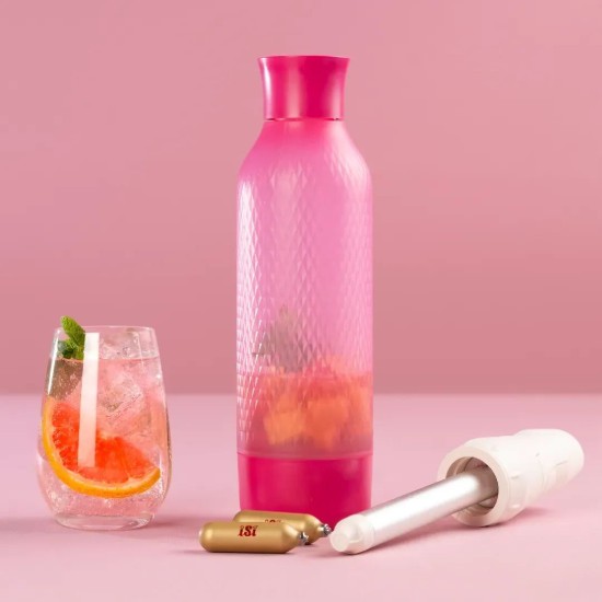 Tvist'n Sparkle Virtuozna boca za karbonizaciju, 950 ml, Candy - iSi