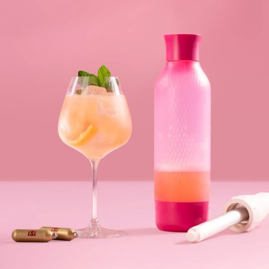 Tvist'n Sparkle Virtuozna boca za karbonizaciju, 950 ml, Candy - iSi