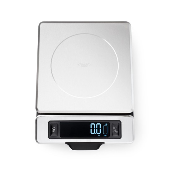 Elektronik mutfak terazisi, paslanmaz çelik, 5 kg - OXO