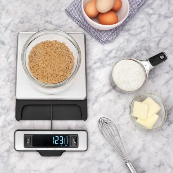 Elektronik mutfak terazisi, paslanmaz çelik, 5 kg - OXO