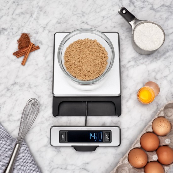 Elektroniskie virtuves svari, nerūsējošā tērauda, ​​5 kg - OXO