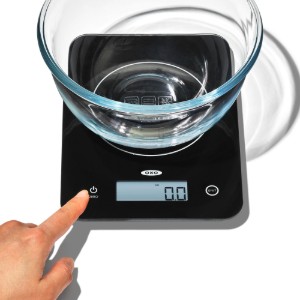 Elektroniskie virtuves svari, izgatavoti no stikla, 5 kg - OXO