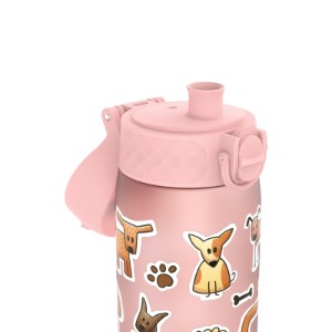 Children's water bottle "SLIM", recyclon, 500 ml, Dogs - Ion8