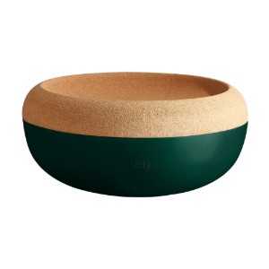 Storage bowl, ceramics, 36cm/6.5L, Cedar - Emile Henry