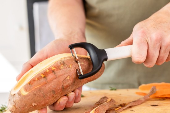 Nerūsējošā tērauda mizotājs, 17,5 cm, "Classic", Porcelain White - KitchenAid