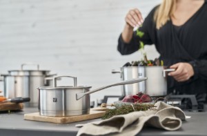 Kokkärl i rostfritt stål, 9 delar, "Vitality" - Zwilling