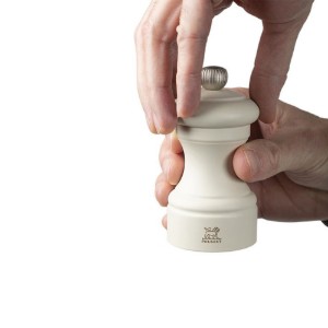 Salzmühle, 10 cm, "Bistro Z", Feather White – Peugeot