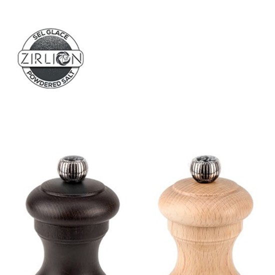 Set mit 2 Salz- und Pfeffermühlen, 10 cm, "Bistro Z", Natural&Chocolate – Peugeot
