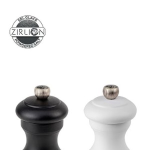 Set aus 2 Salz- und Pfeffermühlen, 10 cm, "Bistro Z", White&Black – Peugeot