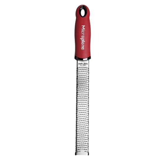 Klasiskā rīve, ķirurģiskais nerūsējošais tērauds, 32,5 cm, Pomegranate Red - Microplane