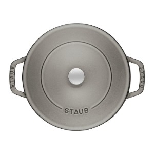 Chistera lonac za kuvanje, liveno gvožđe, 28 cm, Graphite Grey - Staub