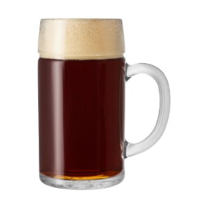 Pivní půllitr, 1250 ml, sklo - Borgonovo