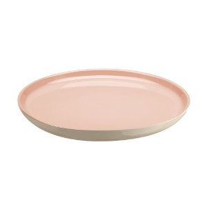 Ceramic plate, 28cm, "Epicure", Powder Pink - Emile Henry