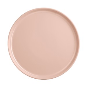 Ceramic plate, 28cm, "Epicure", Powder Pink - Emile Henry