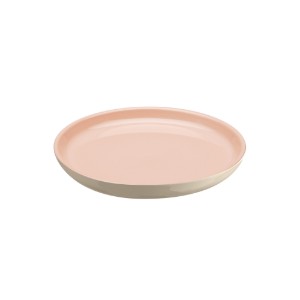 Ceramic plate, 21cm, "Epicure", Powder Pink - Emile Henry