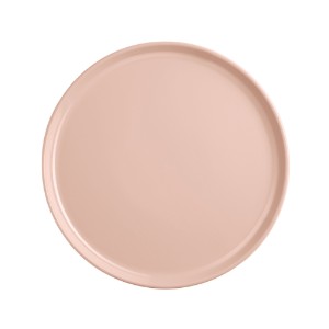 Ceramic plate, 24.5cm, "Epicure", Powder Pink - Emile Henry