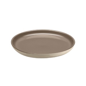 Ceramic plate, 24.5cm, "Epicure", Flint - Emile Henry
