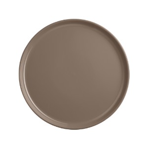 Ceramic plate, 24.5cm, "Epicure", Flint - Emile Henry