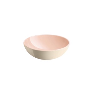 Salad bowl, ceramics, 15.5cm/0.4L, "Epicure", Powder Pink - Emile Henry