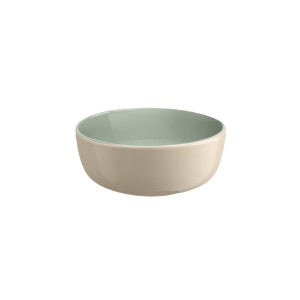 Deep bowl, ceramics, 15.5cm/0.7L, "Epicure", Cool Mint - Emile Henry