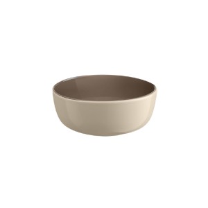 Deep bowl, ceramics, 15.5cm/0.7L, "Epicure", Flint - Emile Henry
