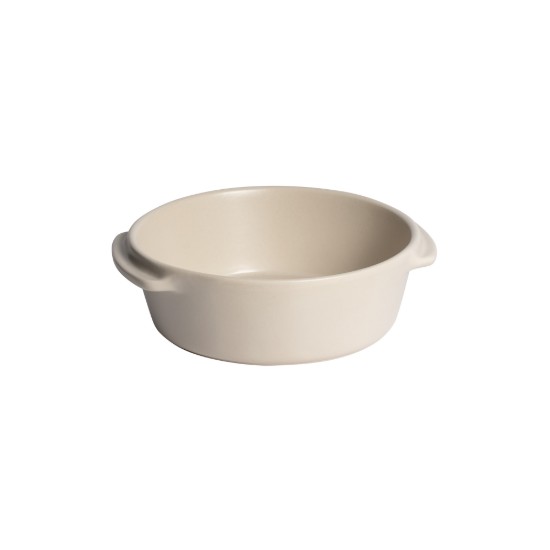 Round mini-cookware, ceramic, 15 cm/0.5L, "Solo", Opal - Emile Henry