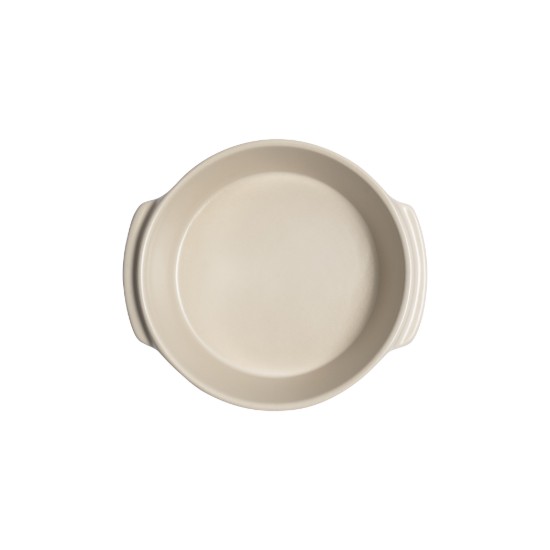 Round mini-cookware, ceramic, 15 cm/0.5L, "Solo", Opal - Emile Henry